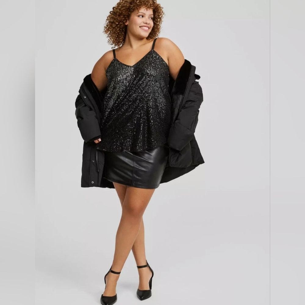 Torrid Sofie Swing Sequin Cami